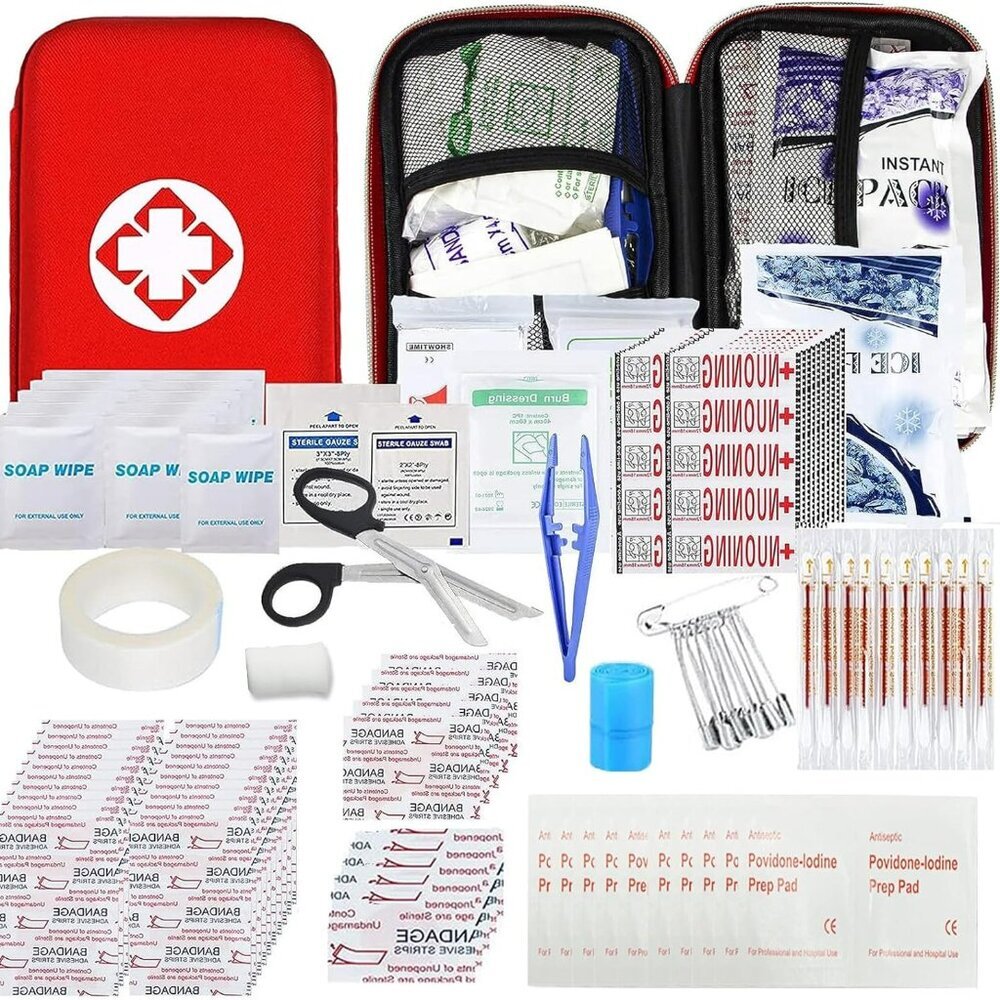 Car s 275Pcs Survival Gear Home Travel Size Small Emergency Kit Tactical Hiking